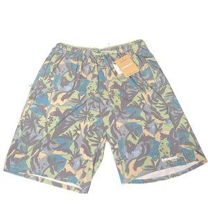 NEW Patagonia Men's Small Multi Trails Shorts 8” Lands and Waters/Sedge Green